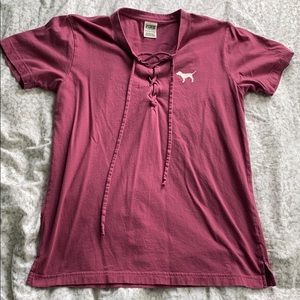 Pink Victoria's Secret, violet, small shirt